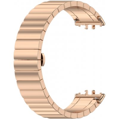 Drakero Kovový řemínek zlato-růžový pro Samsung Galaxy Fit 3 10421 – Zboží Živě