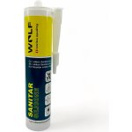 Wolf swiss quality Sanitární silikon 290 ml bílá