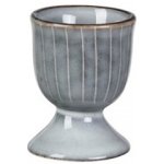 Broste Nordic Sea pohárek na vajíčko V 6,5cm modrošedý – Zboží Dáma