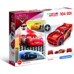 Clementoni Supercolors 3D model Cars 104 dílků – Sleviste.cz