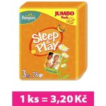 Pampers Sleep&Play 3 78 ks – Hledejceny.cz