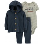 Carter's Set 3dílný body kr. rukáv cardigan tepláky Navy Adventure chlapec – Zbozi.Blesk.cz