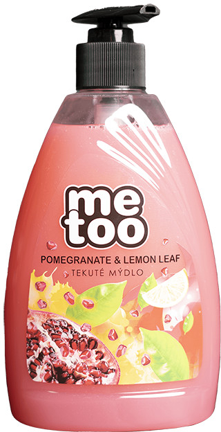 Beauty line tekuté mýdlo s dávkovačem Pomegranate Lemon leaf 500 ml od 38  Kč - Heureka.cz