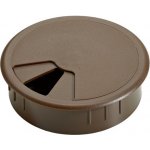 Hettich kabelová průchodka D 80 mm 47915 hnědá – Zbozi.Blesk.cz