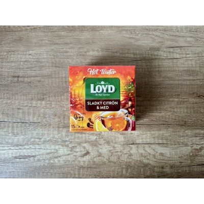 Loyd Hot Winter Sladký Citron a med 15 x 3 g – Zbozi.Blesk.cz