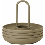 Zone Denmark Kalíšek na vajíčko sada 4ks khaki – Zboží Dáma