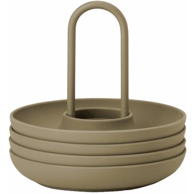 Zone Denmark Kalíšek na vajíčko sada 4ks khaki – Zboží Dáma