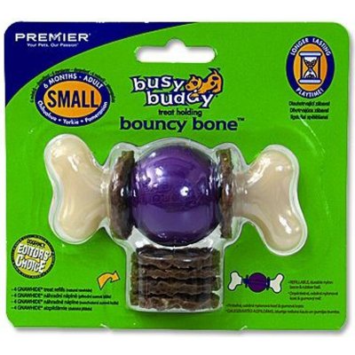 Busy Buddy Bouncy Bone Dog Toy Small