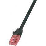 Logilink CQ2043U Patch U/UTP Kat: 6 RJ45 vidlice 1,5m černý – Zboží Živě