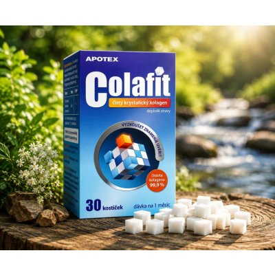 Colafit Přírodní doplněk stravy 99,9% Colagen 30 kostiček – Hledejceny.cz