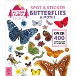 Outdoor School: Spot & Sticker Butterflies & Moths Odd DotPaperback