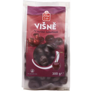 Fine Life višně v hořké čokoládě, 300 g