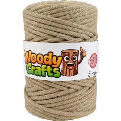 Woody Crafts Woody PREMIUM 5 mm (100m) - Cappuccino – Zbozi.Blesk.cz