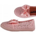 Ažurové krajkové tenisky mašlička – Zboží Mobilmania