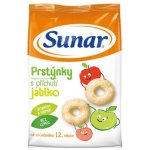 SUNAR Dětský snack jablečné kroužky 6x 50 g – Zboží Dáma