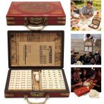 Mahjong Čínská Mahjong pro cestování a domácí použití Emulitivt – Zboží Mobilmania