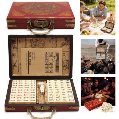 Mahjong Čínská Mahjong pro cestování a domácí použití Emulitivt – Zboží Mobilmania