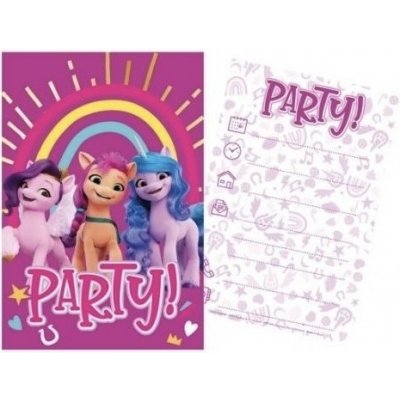 Pozvánky na párty My Little Pony – Zboží Dáma