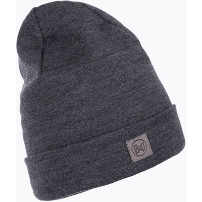 Čepice BUFF Heavyweight Merino Wool Hat Solid šedá 111170 – Hledejceny.cz