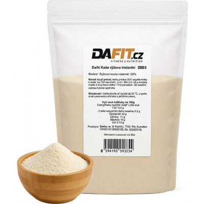 Dafit Kaše instantní rýžová 2 kg – Zboží Dáma