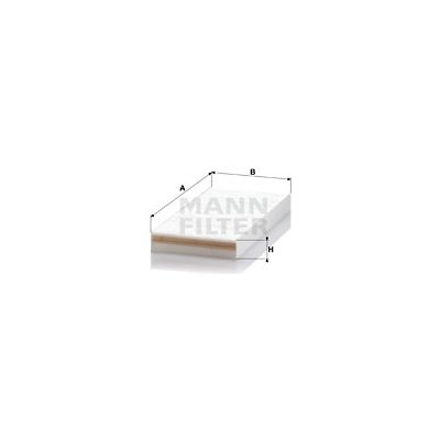 Filtr, vzduch v interiéru MANN-FILTER CU 50 102 – Hledejceny.cz