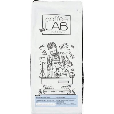 Coffeelab káva Brazil Yellow Bourbon Fazenda Rainha Espresso zrnková 1 kg – Hledejceny.cz