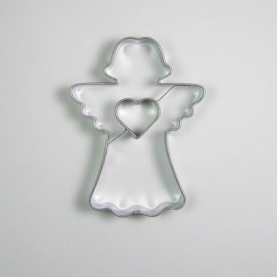 Plastimex vykr.NR 0202 Anděl II. se srd., 7,7x5,8cm – Hledejceny.cz