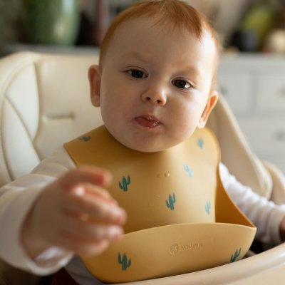 Petite&Mars Bryndák silikonový Take&Match Ochre Cacti – Zboží Dáma