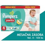Pampers Active Pants 4 104 ks – Zbozi.Blesk.cz