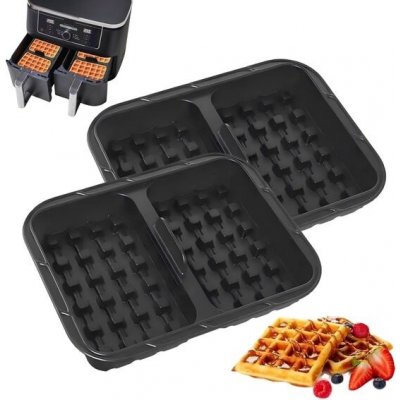 VICDUEKG Příslušenství pro fritézu Ninja, sada 2 dvojitých vaflových vložek Příslušenství pro – Zboží Dáma