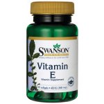 Swanson Vitamin E 400 IU 60 softgel kapslí – Hledejceny.cz