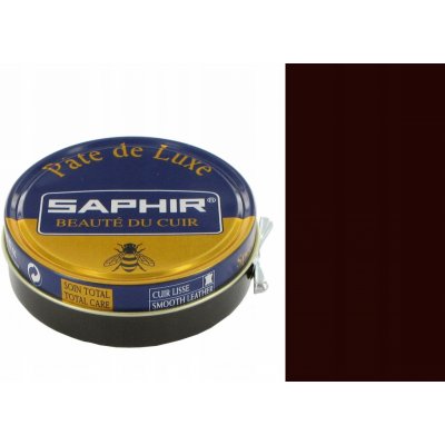 Saphir vosk na boty Pate de Luxe Beauté du Cuir 50 ml Burgundy – Sleviste.cz