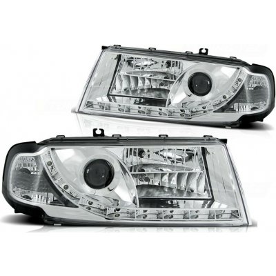 Přední světla, světlomety, lampy Škoda Octavia I 2000-2008, DayLight, chromové | Zboží Auto