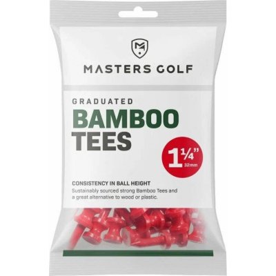 Masters Golf Bamboo Graduated -bambusové 1 1/4-32mm 25 ks červené – Zboží Dáma