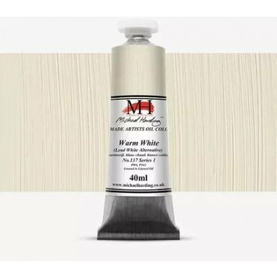 Michael Harding olejové barvy 40 ml warm white 137 – Hledejceny.cz
