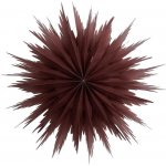 Watt & Veke Závěsná svítící hvězda Liz Red Ochre 50 cm červená barva papír – Hledejceny.cz