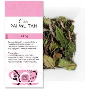 Unique Tea Čaj Čína PAI MU TAN Bílý čaj 50 g