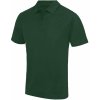 Pánské sportovní tričko Coloured pánská funkční polokošile lahvová zelená