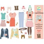 Djeco Sada vystřihovánek Velká šatna – Hledejceny.cz