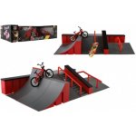 Teddies Skatepark rampy kolo prstové skateboard prstový plast v krabici 44x12x25cm