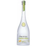 Vodka Pravda Citron 37,5% 0,05 l (čistá flaša) – Hledejceny.cz