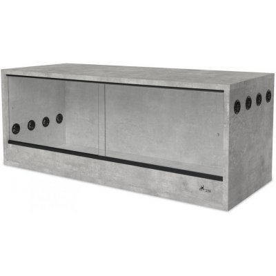 Diversa dřevěné terárium beton 80 x 50 x 50 cm – Zboží Dáma