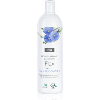 Eva Natura Flax Biocomplex hydratační pěna do koupele 750 ml – Zboží Mobilmania