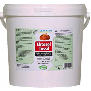 SCHOPF BIO EKTOSOL FOSSIL PUDER KONZENTRAT, křemenitý práškový koncentrát k likvidaci čmelíků 1kg