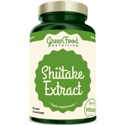 GreenFood Nutrition Shiitake extract 120 kapslí