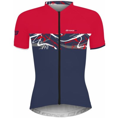 Force ART lady kr. rukáv tm. modrý-červený – Sleviste.cz