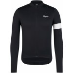 Rapha Men's Core Thermal Long Sleeve Jersey Black/White pánský – Zboží Dáma