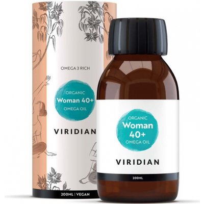 Viridian Organic Woman 40+ Omega Oil 200 ml – Hledejceny.cz