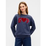 GAP Oversize mikina s logem Tmavě modrá – Sleviste.cz
