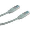 síťový kabel Datacom 1549 Patch kabel UTP CAT5E, křížený, 5m, šedý